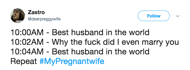 Husband Twitter Status
