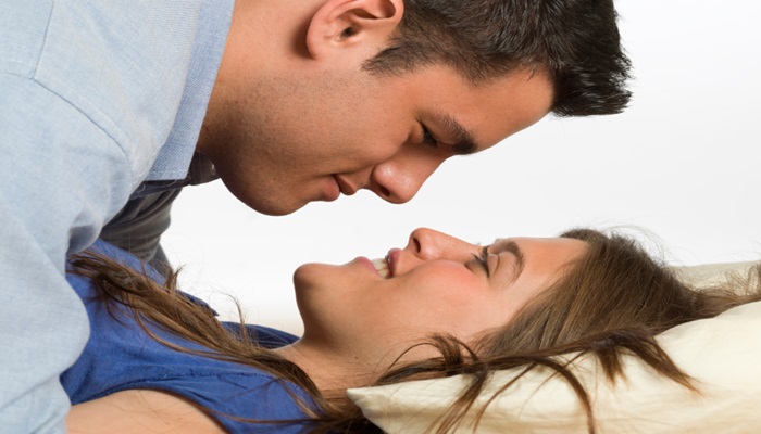 Happy Couple Eye Contact