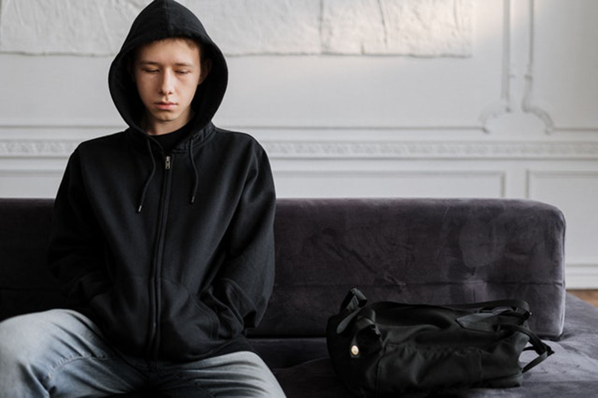 man getting over a breakup